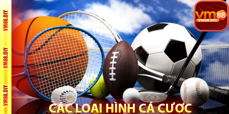 Các loại hình cá cược thể thao tại vm88